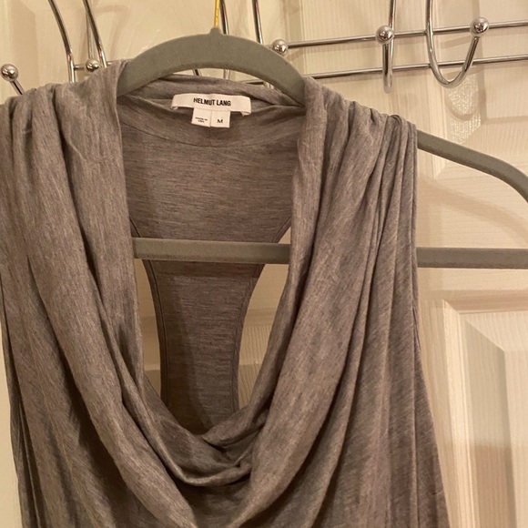 Helmet Lang jersey form fitting racer back maxi. - Picture 8 of 9